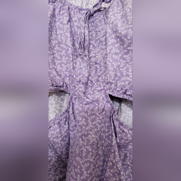 Nobo Dress Plus Size, Lilac With White Flowers, Sz 3x, Like New - Picture 3 of 11